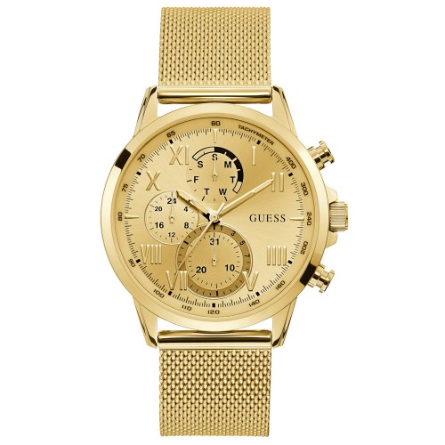 GUESS Multifunction Gold Stainless Steel Bracelet W1310G2